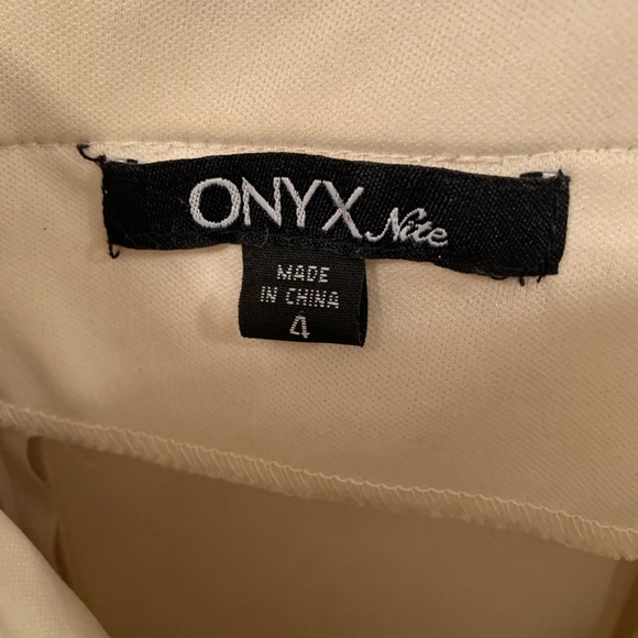 Onyx Nite Formal Sparkly Dress Size 4 - Picture 4 of 5